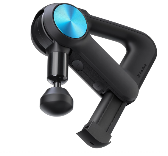 Deep Tissue Percussion Massage Gun | Bluetooth 5th Gen | Theragun Pro Black
