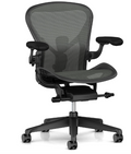 Ergonomic Office Chair for Home | Size B Graphite | Herman Miller Aeron