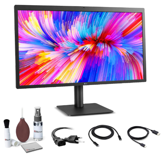 27" 5K Display for Mac | Thunderbolt 3 macOS Compatible | LG UltraFine Bundle
