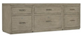Luxury Home Office Credenza 84" | Premium Storage & Style | Hooker Furniture Linville Falls