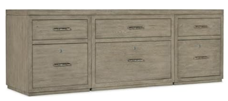 Luxury Home Office Credenza 84" | Premium Storage & Style | Hooker Furniture Linville Falls