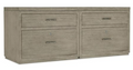 Home Office Credenza 72" with Lateral File Storage | Hooker Furniture Linville Falls