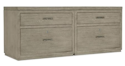 Home Office Credenza 72" with Lateral File Storage | Hooker Furniture Linville Falls