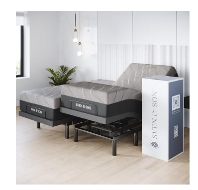 King Smart Adjustable Bed Base with Massage & Zero Gravity | Sven & Son Harmony King