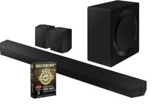 11.1.4ch Dolby Atmos Soundbar with Wireless Rear Speakers | 656W | Samsung HW-Q990D