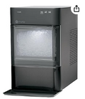 Countertop Nugget Ice Maker with Alexa & WiFi | 38 lbs/Day | GE Profile Opal 2.0 Black Stainless