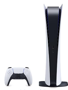 PlayStation 5 Digital Edition Console + Controller | 8K Output 120Hz | Sony PS5 White