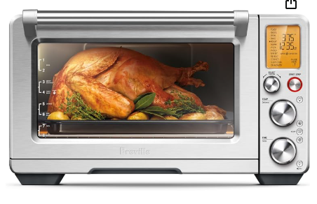 Smart Countertop Oven & Air Fryer | 13 Functions Convection | Breville Smart Oven Pro Brushed Stainless