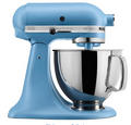 Iconic Tilt-Head Stand Mixer | 10 Speeds & Pouring Shield | KitchenAid Artisan 5-Qt Blue Velvet