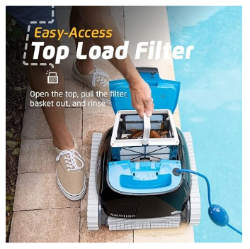 Robotic Pool Cleaner with Wall Climbing | Up to 33 FT | Dolphin Nautilus CC