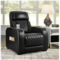 Signature Design by Ashley Boyington Zero Gravity Leather Power Recliner Chair – Air Massage & Heat
