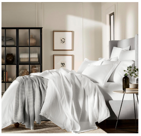 BOLL & BRANCH Signature Hemmed Sheet Set, King (White)