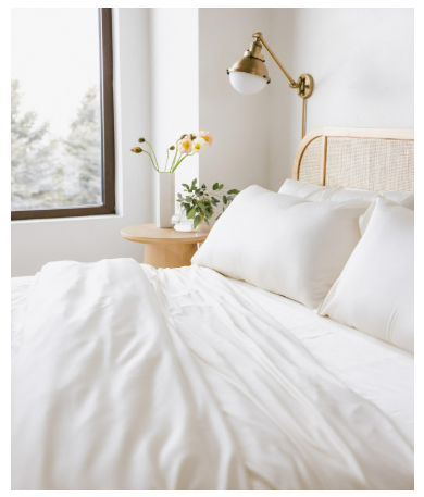 Cozy Earth Luxury Bamboo King Sheet Set (White)