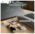 Terraluxe Grounding Sheets King – 12% Pure Silver & Organic Cotton