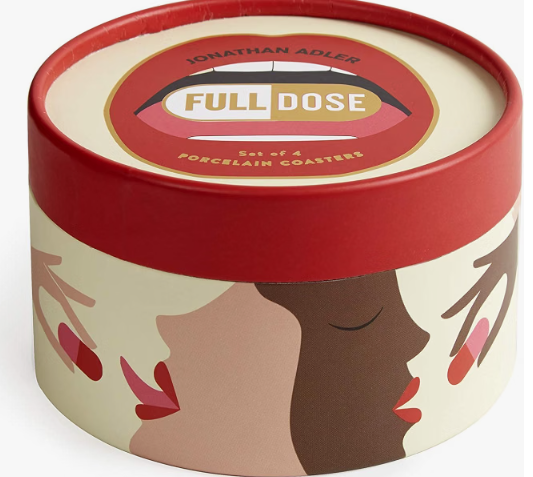 Jonathan Adler Women's Full Dose Coasters