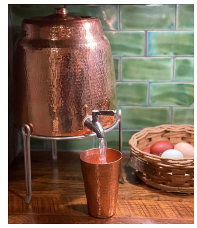 Sertodo Stainless Steel Stand for Copper Water Dispenser & Filter System