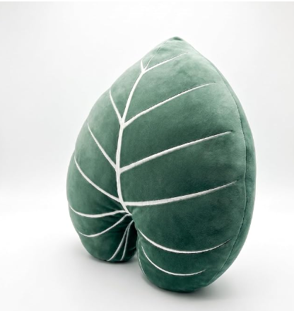 Green Philosophy Co. Leaf™ Pillow | Gloriosum Moody Green | 20x16-Inch