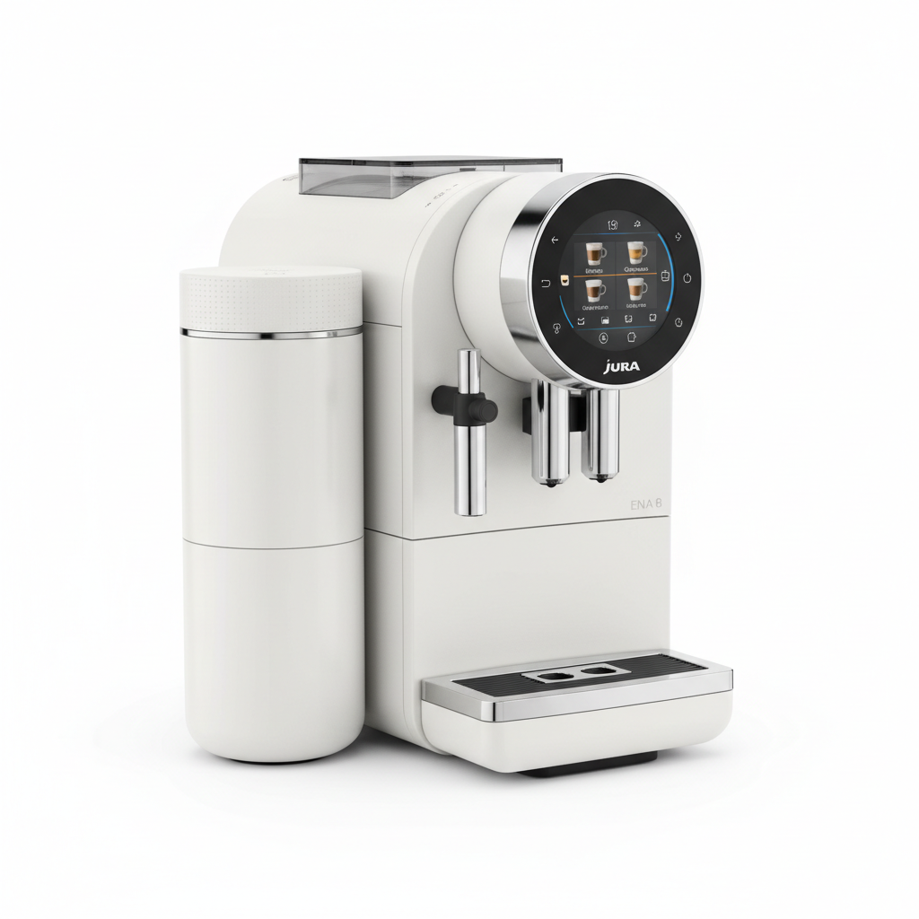 Jura ENA 8 Touchscreen Full Nordic White 15495 Automatic Coffee Machine