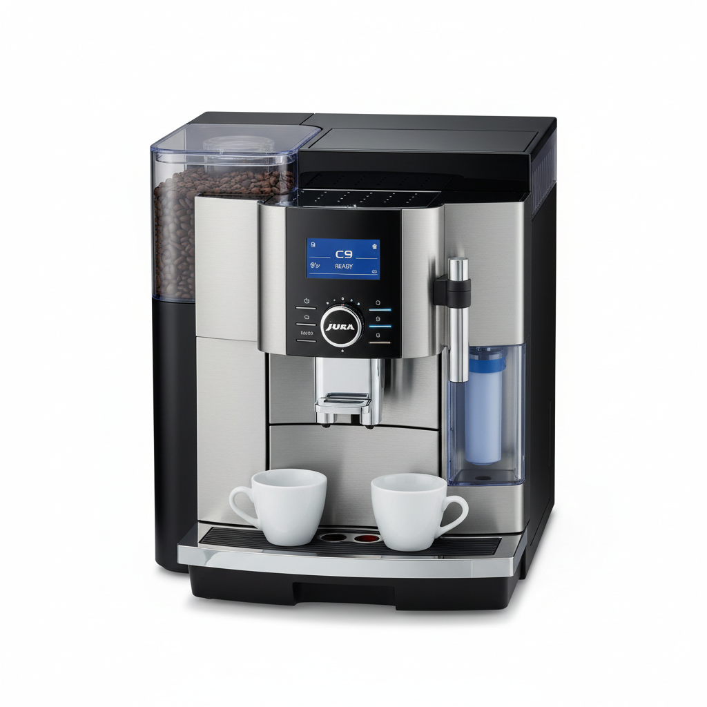 Jura C9 Piano Inox 15751 Automatic Coffee Machine