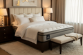 Beautyrest World Class Level Four Plush 15.25 inch King Mattress in a luxury bedroom